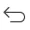 Move back icon