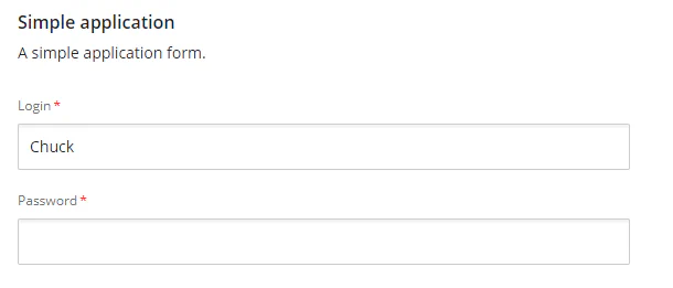 JSON schema example form